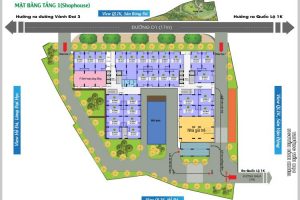 Layout mặt bằng thiết kế căn hộ Bcons Green View