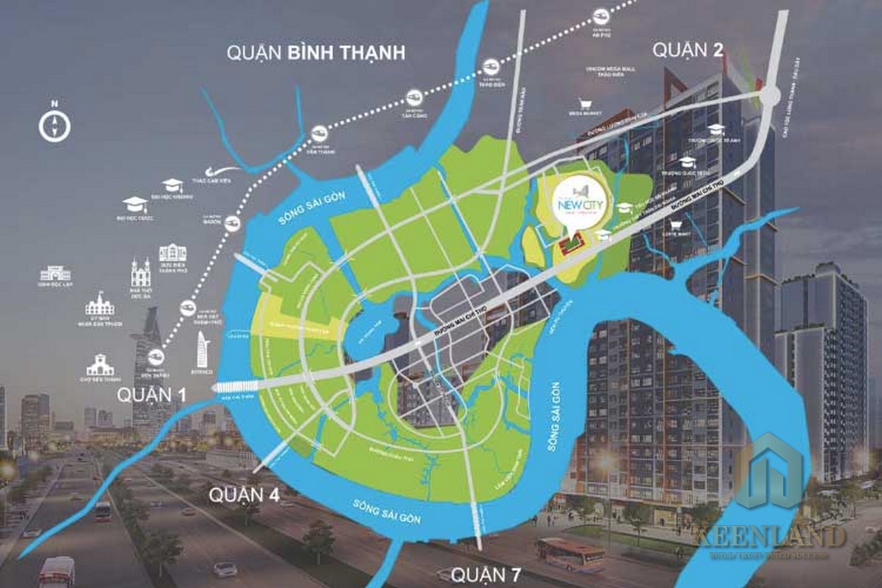 Mua bán cho thuê căn hộ New City Thủ Thiêm Quận 2