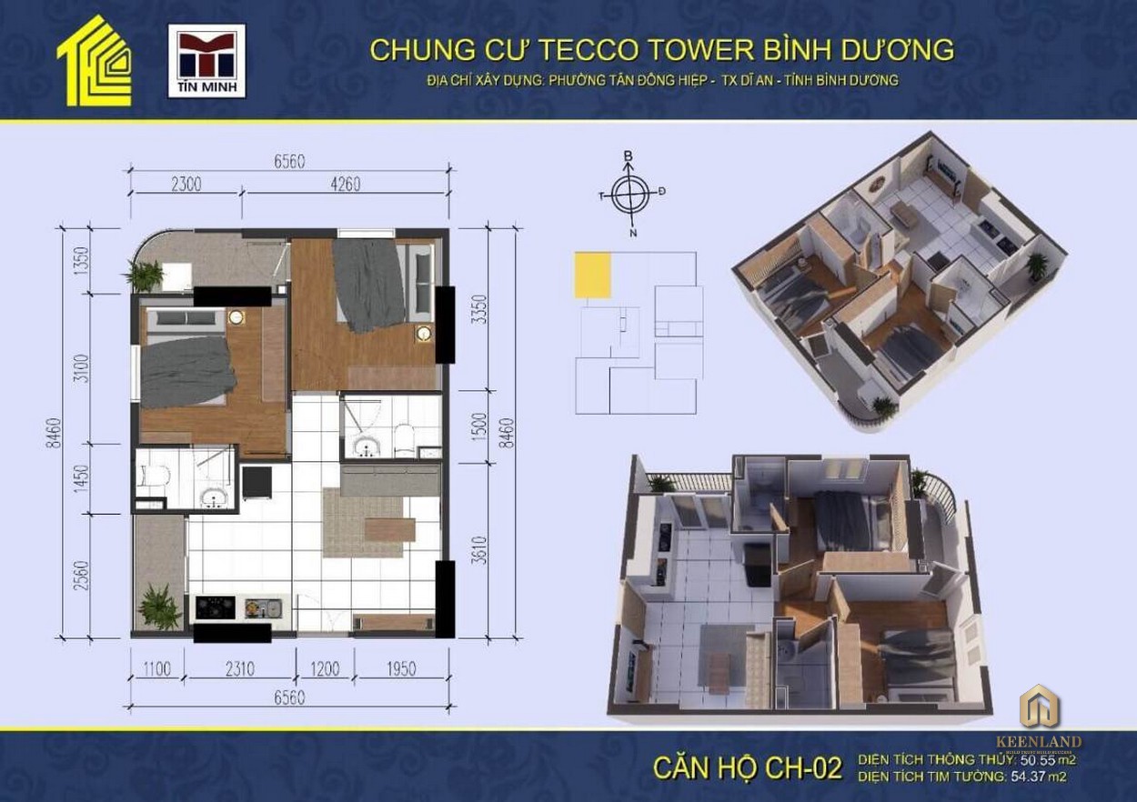 Mua bán cho thuê dự án Tecco Tower Dĩ An