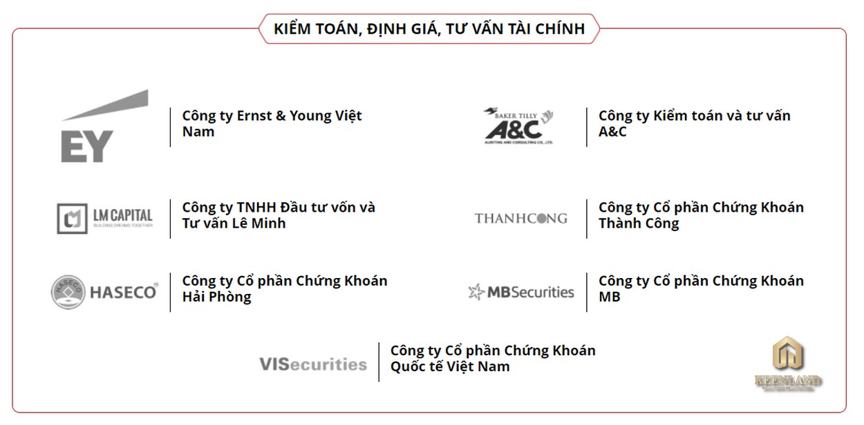 Các đối tác của chủ đầu tư Phát Đạt