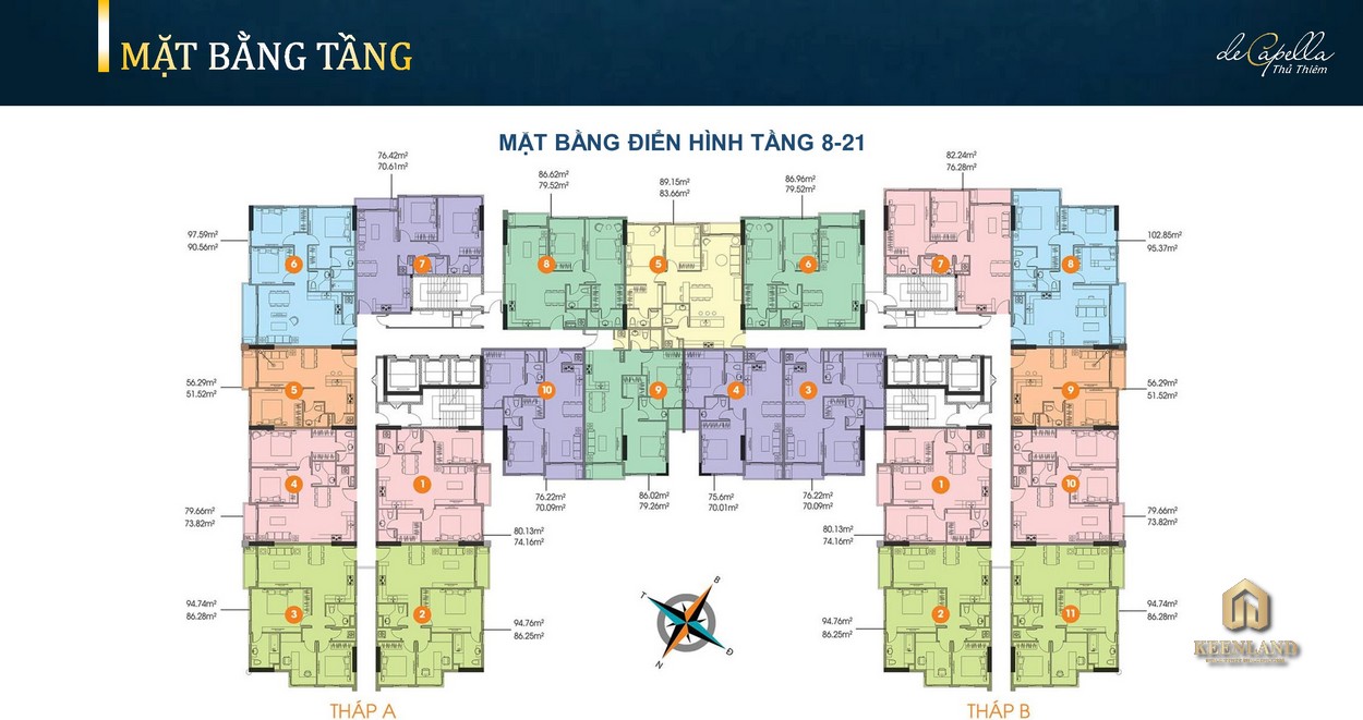 Mua bán cho thuê căn hộ De Capella Quận 2