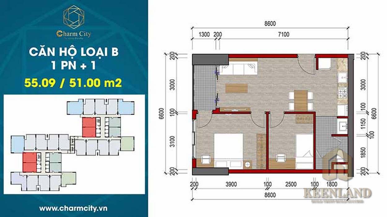 Mua bán cho thuê dự án căn hộ chung cư Charm City Dĩ An Bình Dương chủ đầu tư DCT Group