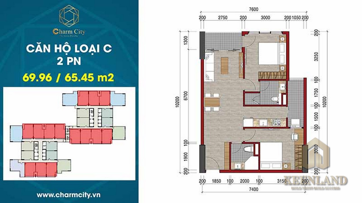 Mua bán cho thuê dự án căn hộ chung cư Charm City Dĩ An Bình Dương chủ đầu tư DCT Group