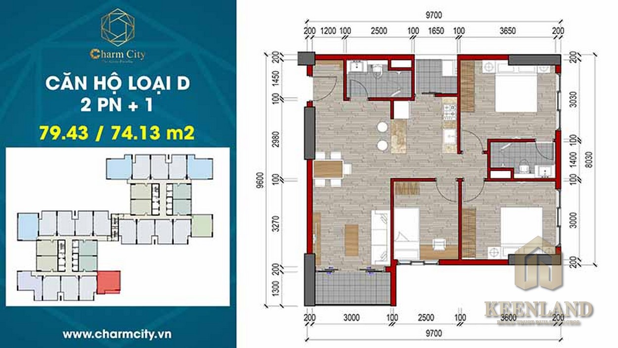 Mua bán cho thuê dự án căn hộ chung cư Charm City Dĩ An Bình Dương chủ đầu tư DCT Group