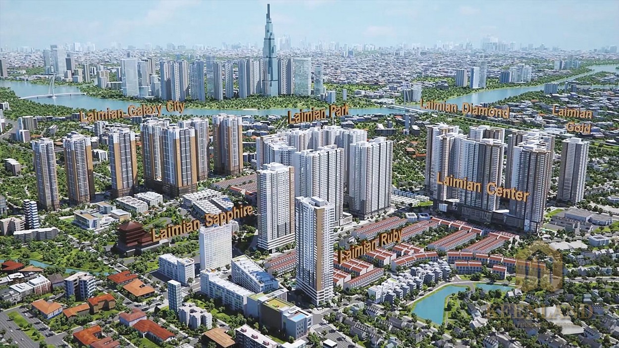 Mua bán cho thuê dự án căn hộ chung cư Laimian City Quận 2 chủ đầu tư HDTC