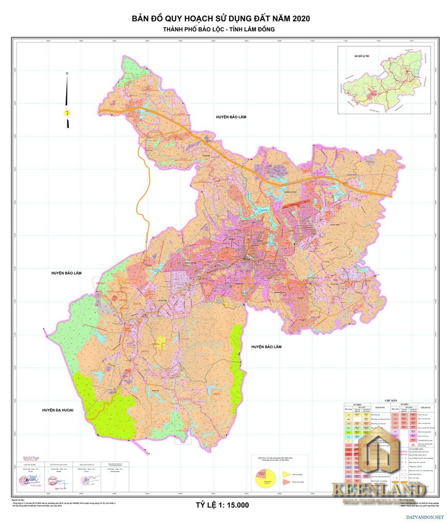BẢN ĐỒ BẢO LỘC VÀ NHỮNG THÔNG TIN QUY HOẠCH