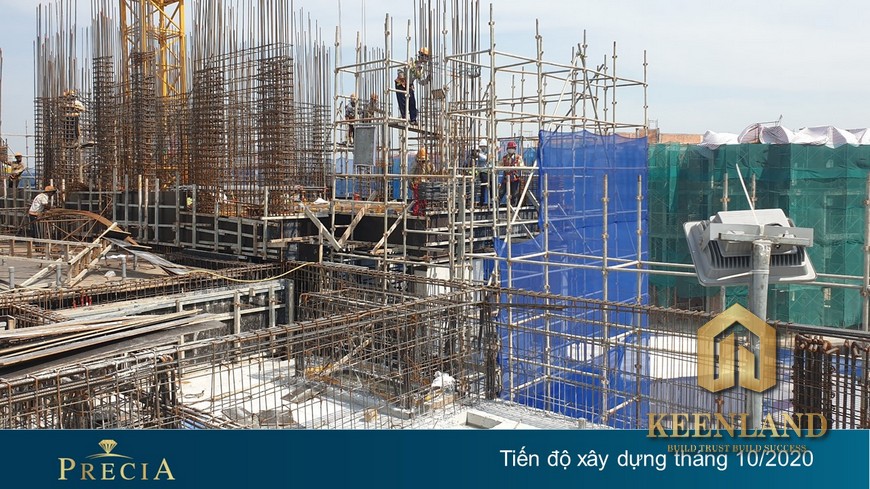 Tiến Độ Xây Dựng Precia Quận 2 Tháng 10