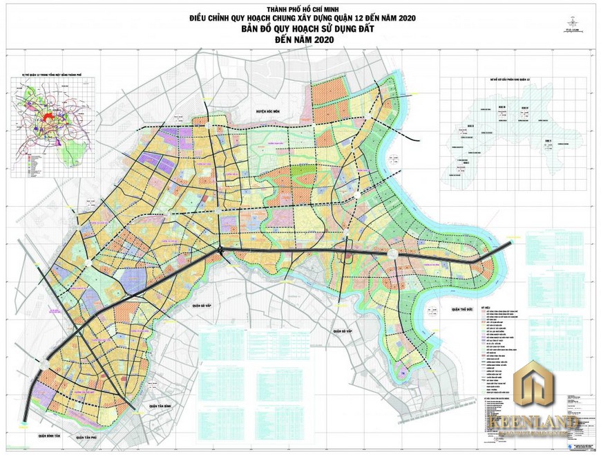 Bản đồ quy hoạch quận 12