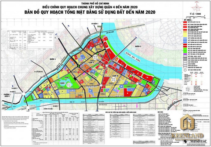 Bản đồ quy hoạch quận 4