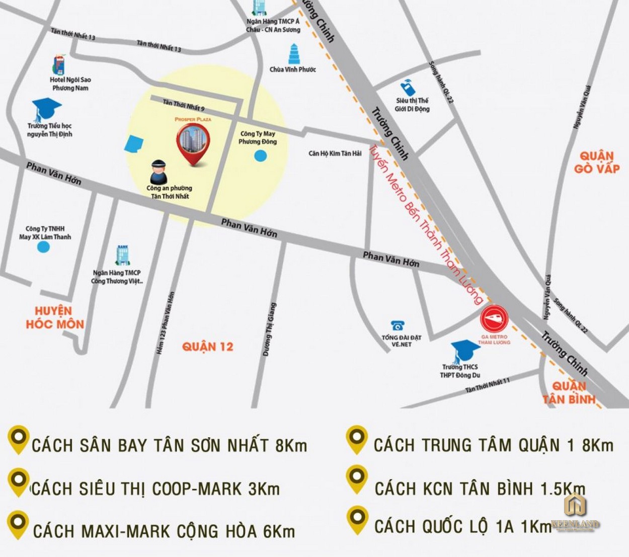 Mua bán cho thuê dự án Prosper Plaza Quận 12