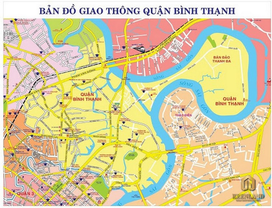 Bản đồ quy hoạch quận Bình Thạnh