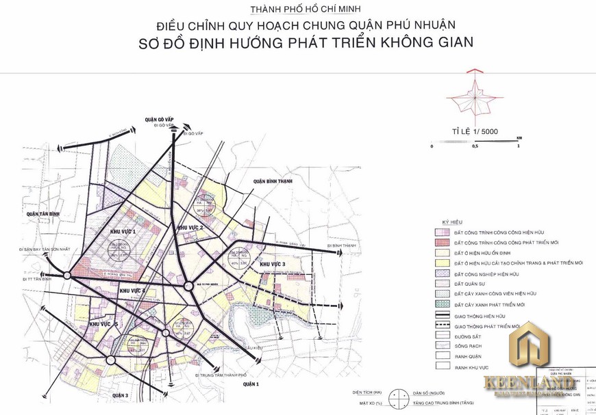 Bản đồ quy hoạch quận Phú Nhuận