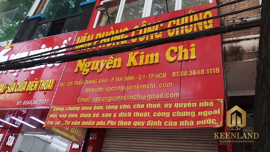 Văn phòng công chứng Quận 1