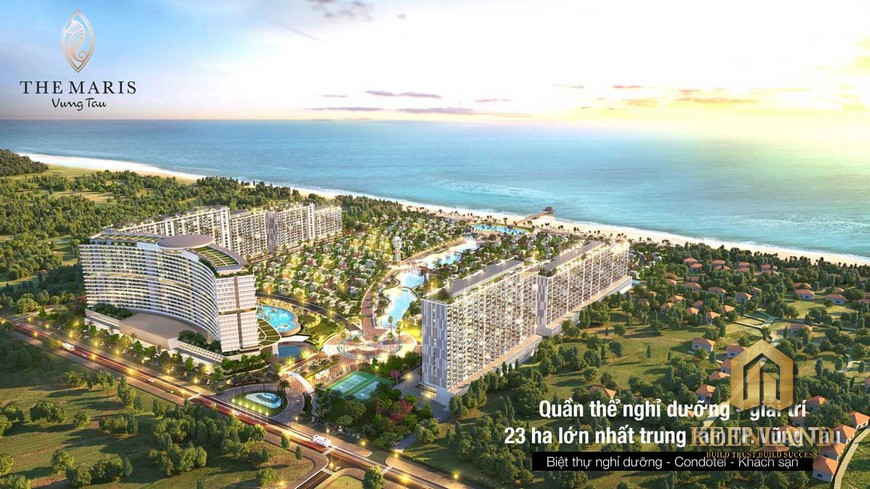 Tiến độ xây dựng The Maris Vũng Tàu tháng 3 năm 2021