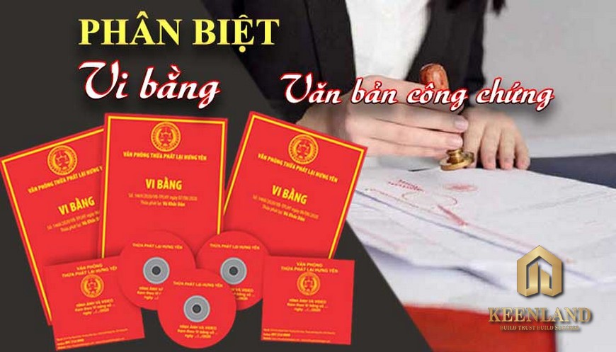 Công chứng vi bằng