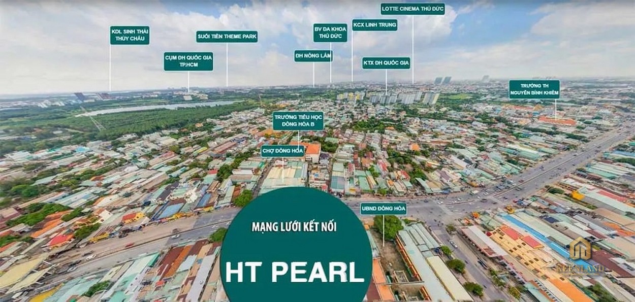 Kết nối giao thông xung quanh dự án HT Pearl Bình Dương