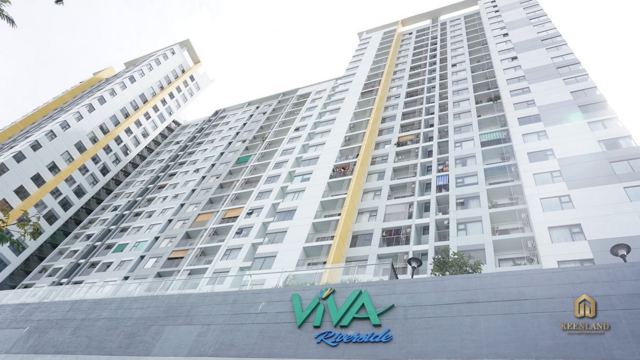 Cận cảnh mặt tiền Viva Riverside Quận 6