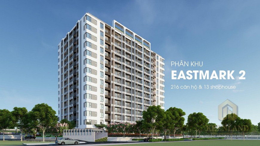 Phối cảnh căn hộ Eastmark 2 dự án Mt Eastmark City