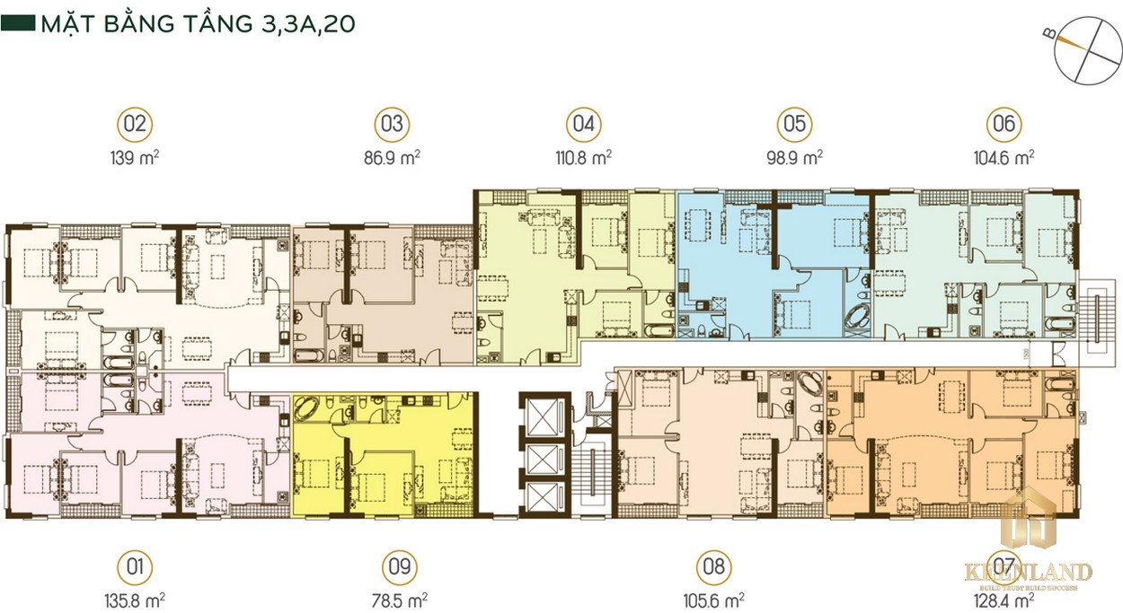 Grand Riverside Quận 4 mat bang tang 3 3a 20