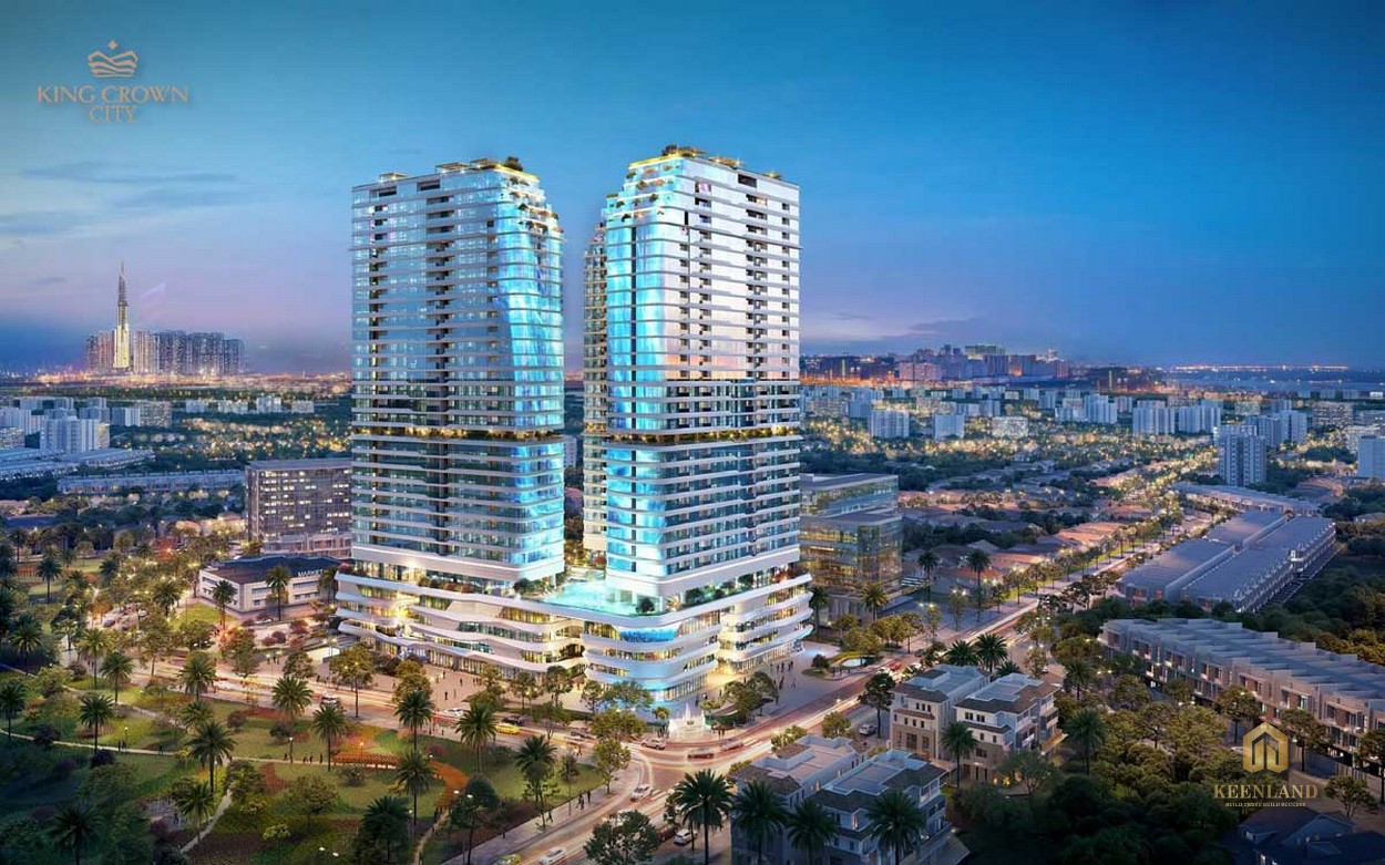 Hình ảnh Phối cảnh dự án căn hộ King Crown City 