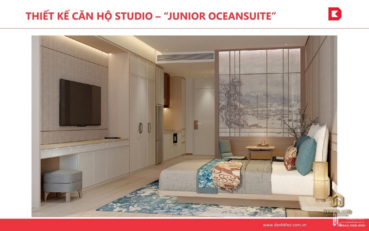 Thiết kế căn hộ Studio Takashi Ocean Suite