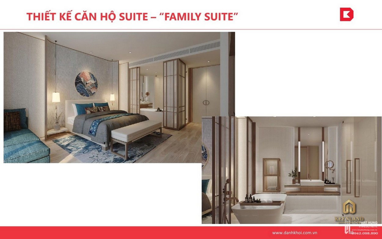 Thiết kế căn hộ Suite Takashi Ocean Suite