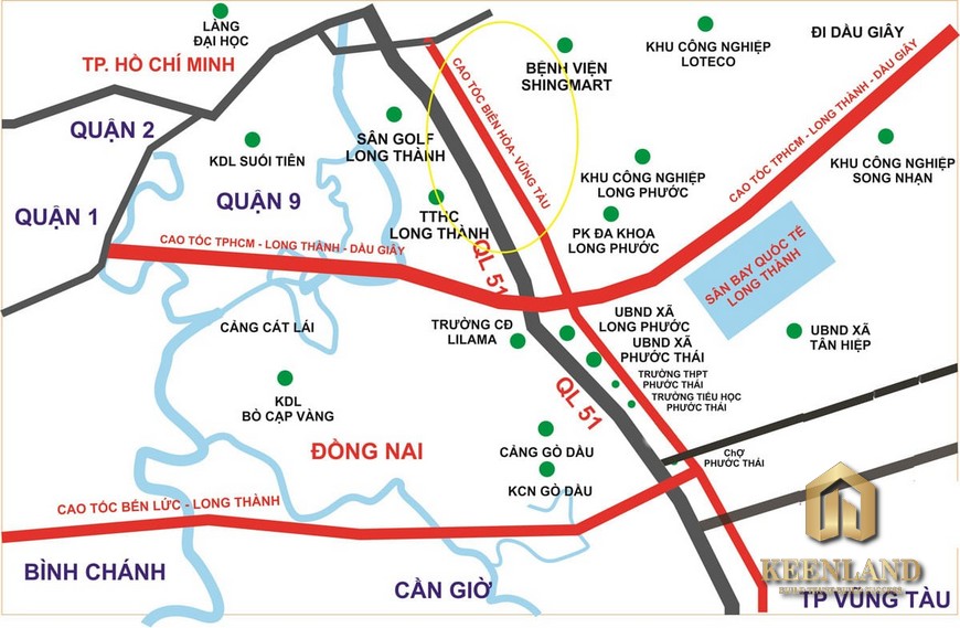 Quy hoạch cao tốc Biên Hòa Vũng Tàu