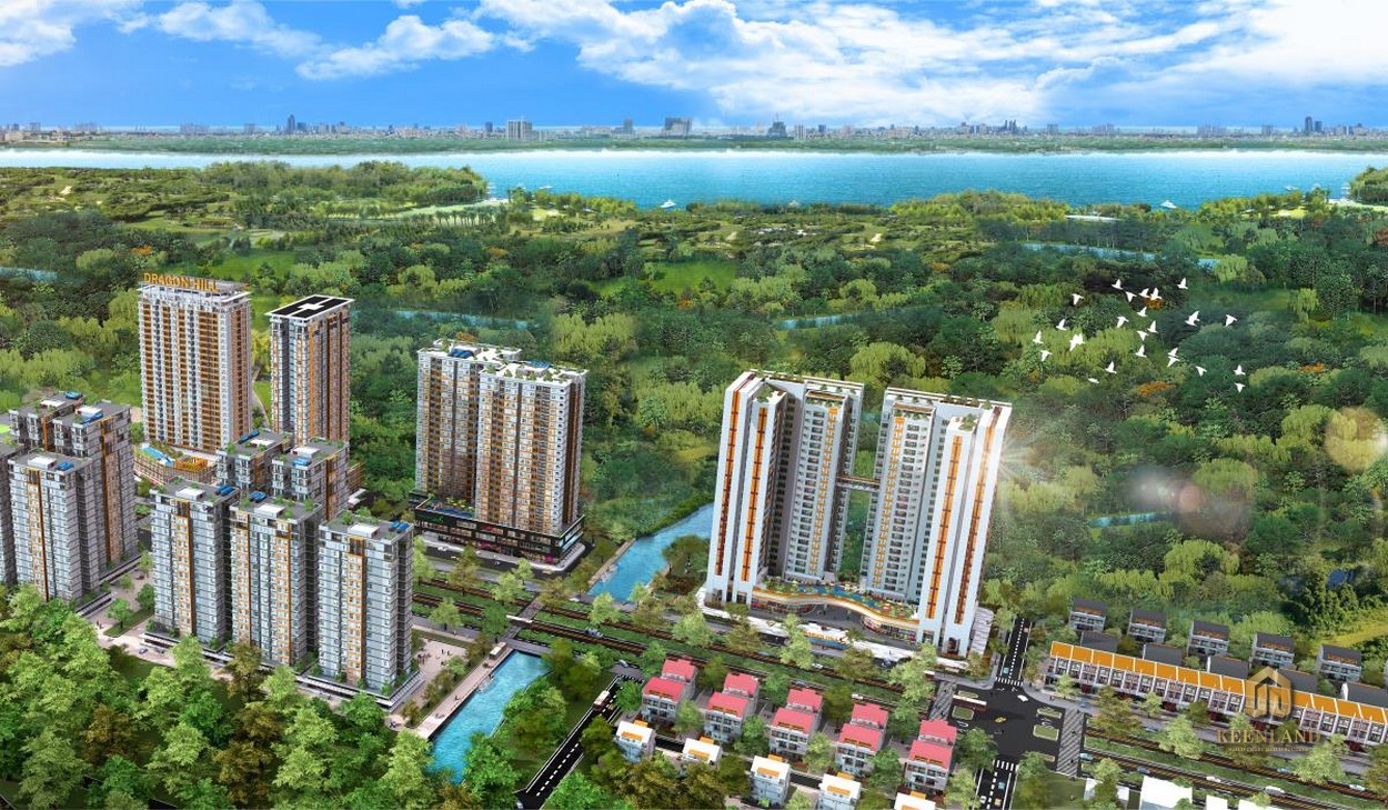 Phối cảnh dự án Dragon City