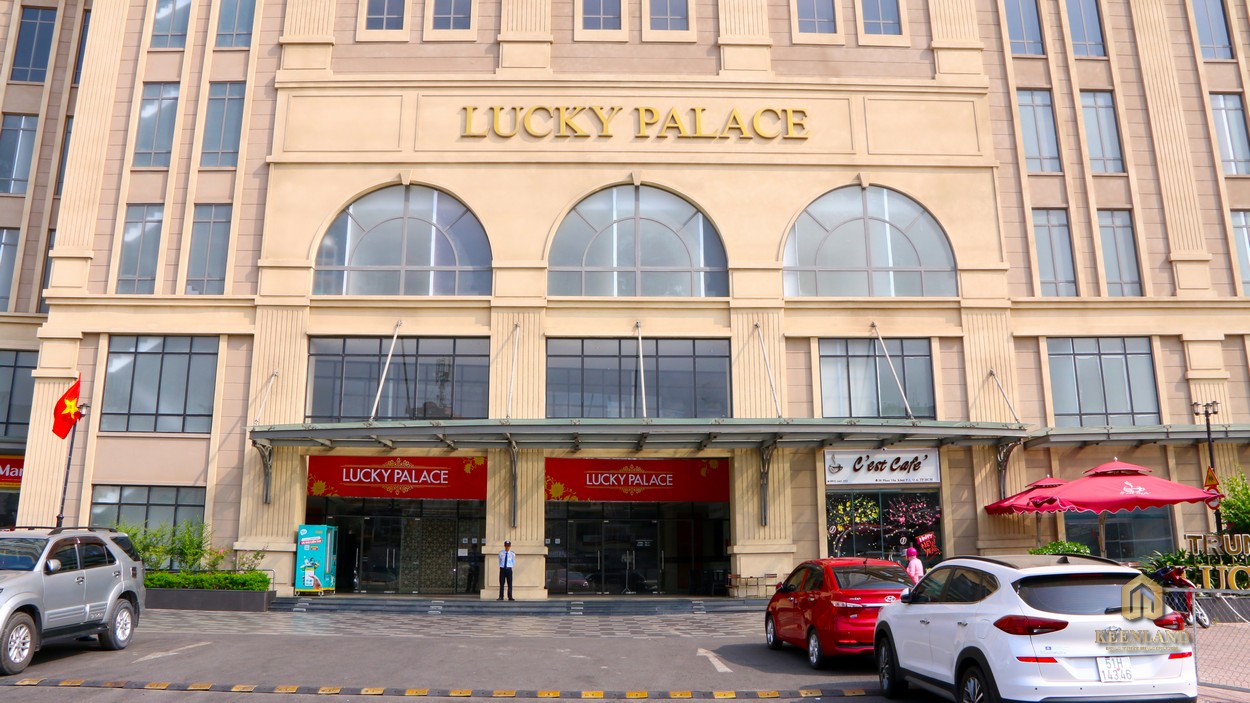 Cận cảnh mặt tiền dự án Lucky Palace