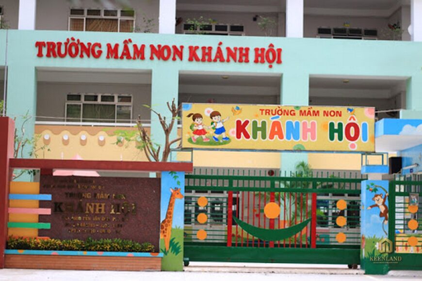 Trường Mầm non Khánh Hội - Tiện ích nội khu dự án chung cư Khánh Hội 2