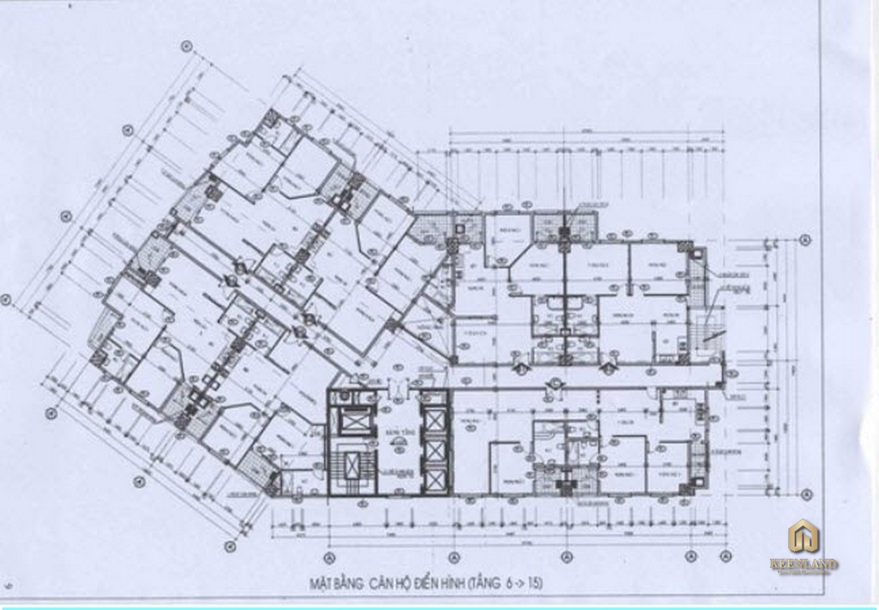 Mặt bằng điển hình dự án International Plaza