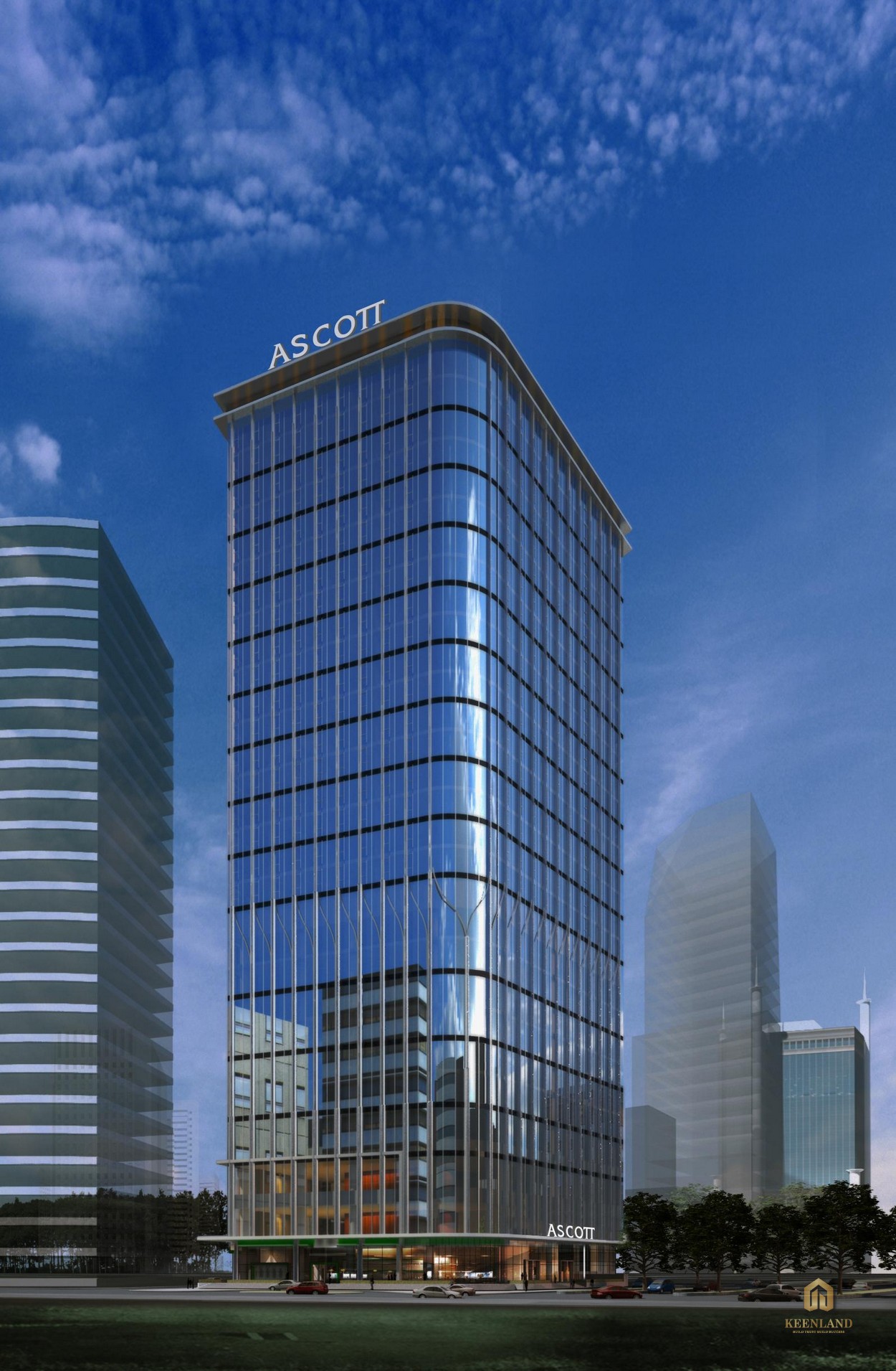 Mặt bằng tổng thể dự án Ascott Waterfront Saigon