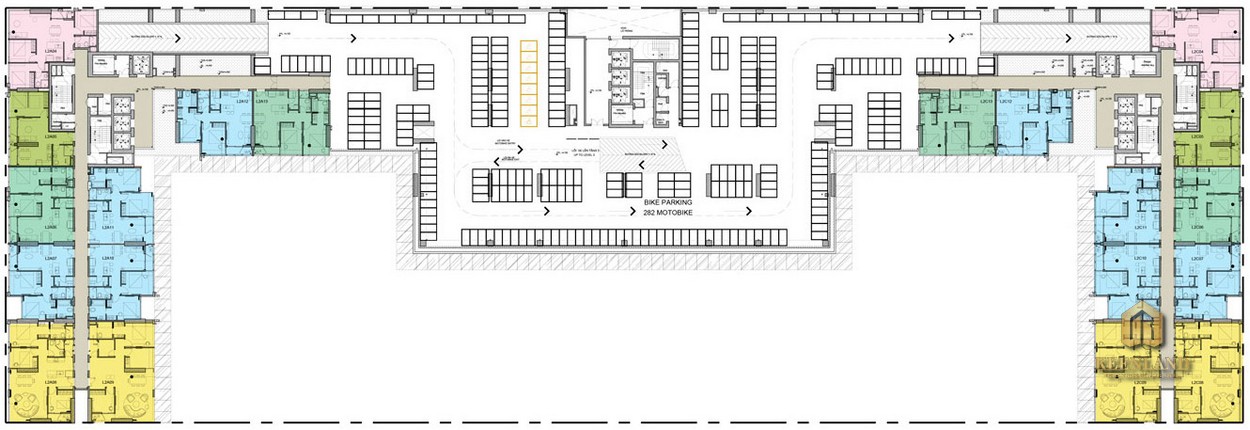 Mặt bằng tầng 2 dự án Kingdom 101