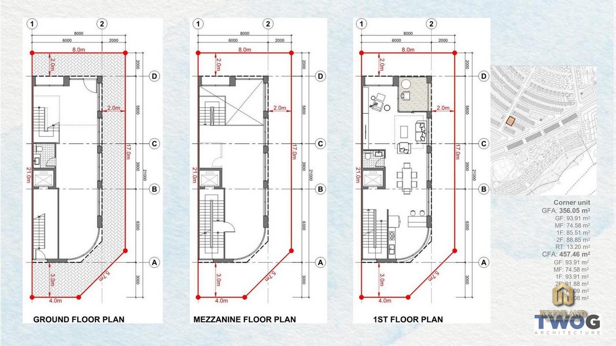 Thiết kế chi tiết Shophouse Hải Giang Merry Land