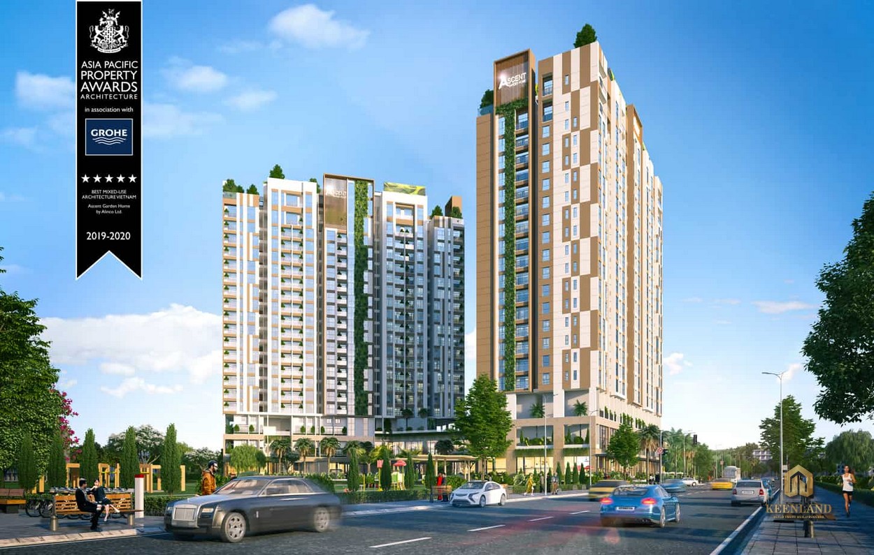 Phối cảnh dự án Ascent Garden Homes Quận 7