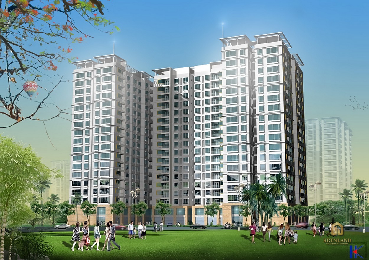 Phối cảnh chung cư Petroland Quận 2