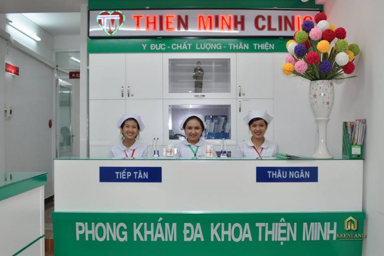 Phòng khám đa khoa - Tiện ích nội khu dự án chung cư H1 Hoàng Diệu