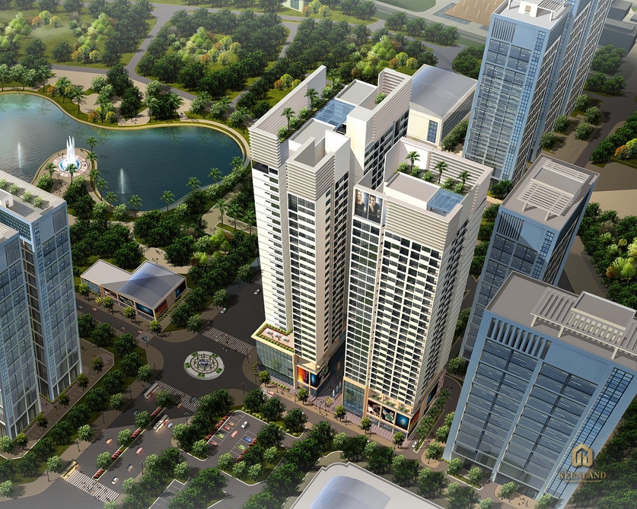 Phối cảnh dự án căn hộ Horizon Tower