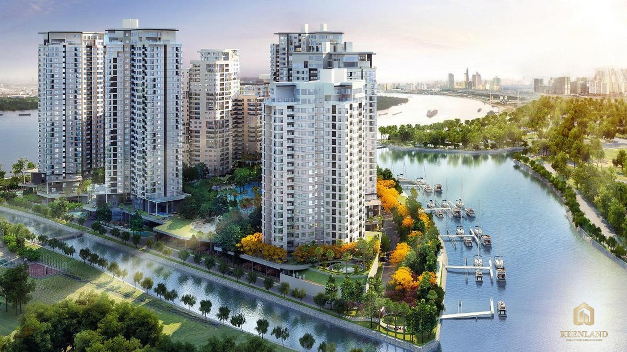 Phối cảnh đảo Kim Cương - Diamond Island Thủ Thiêm quận 2