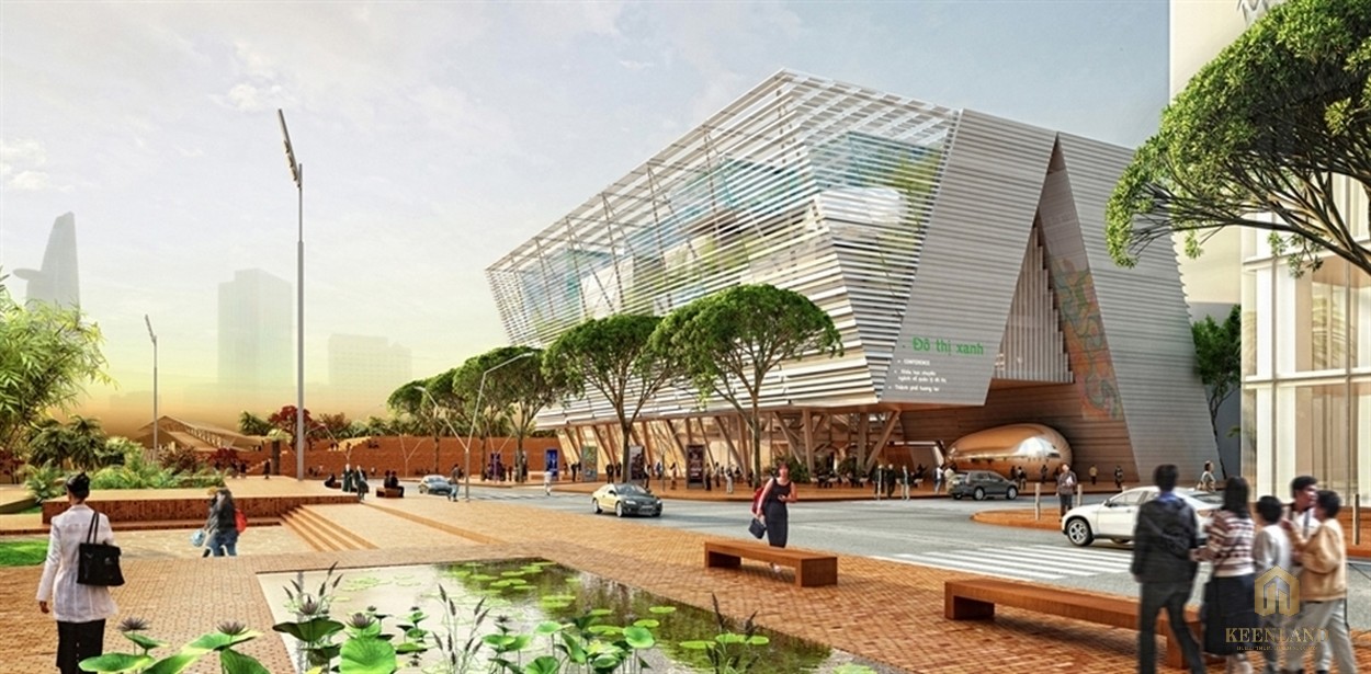 Eco Smarrt City quảng trường dự án