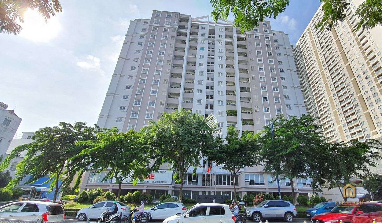 Cận cảnh mặt tiền dự án Orient Apartment