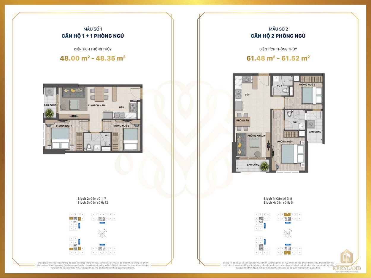 Thiết kế chi tiết căn hộ mẫu 1-2 dự án Victoria Village Q2