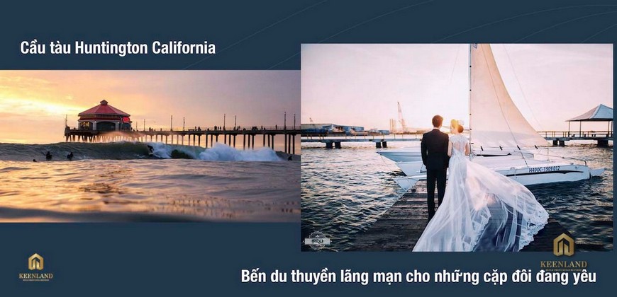 Cầu tàu Huntington California, bến du thuyền lãng mạng cho cặp đôi đang yêu