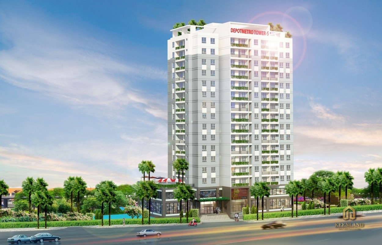 Phối cảnh dự án Depotmetro Tower - s Tham Lương