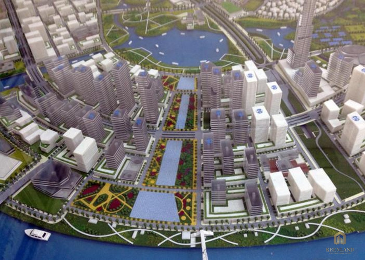 Phối cảnh khu đô thị Eco Smart City tại Thủ Thiêm 