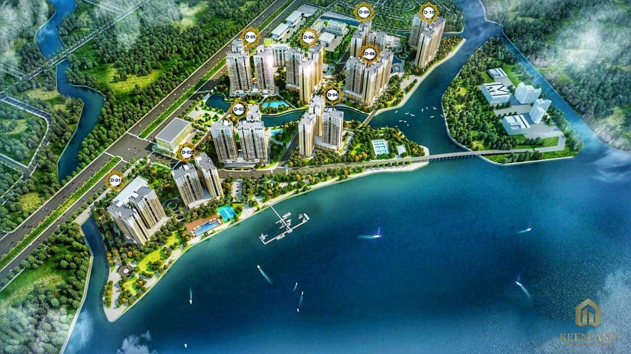 Phối cảnh dự án Water Bay quận 2