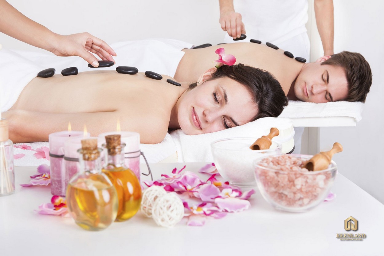 Spa thư giãn nội khu Tản Đà Court