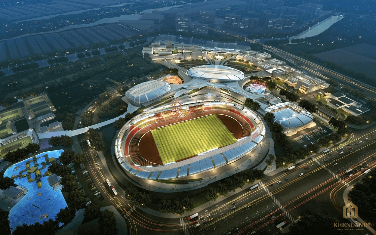 Phối cảnh dự án Saigon Sports City quận 2