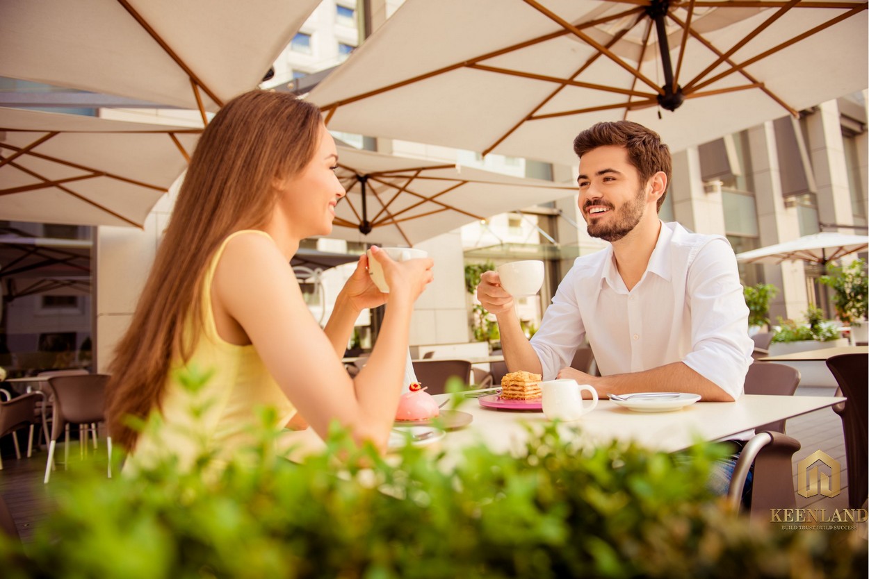 Cafe Terrasse - mang hơi thở của Châu Âu. Không gian mở thoáng đãng, vừa lãng mạng, vừa trẻ trung.