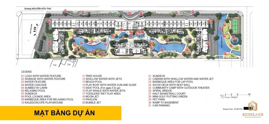 Mặt bằng tầng tiện ích dự án Celesta Rise